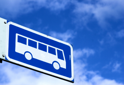 On The Road Bus Stop On The Road Bus Stop