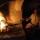 Making bread on the fire at a Swedish Xmas Market