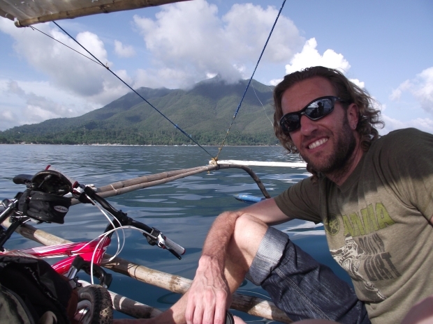 The author out at sea Philippines The author out at sea philipines