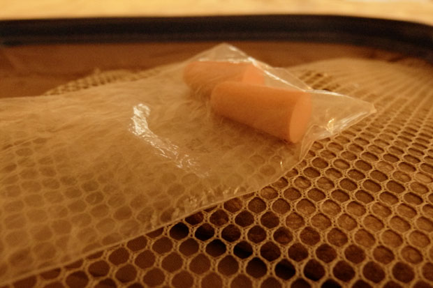 Earplugs close up Earplugs close up