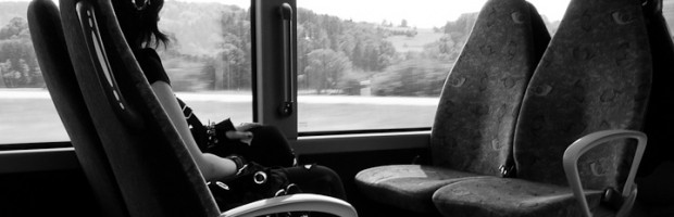 Traveler Listening to Music Traveler Listening to Music
