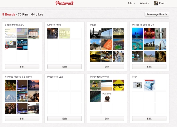 pinterest My Pinterest board