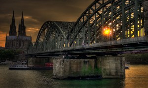 Hohenzollern Railway Bridge, Cologne Hohenzollern Railway Bridge, Cologne