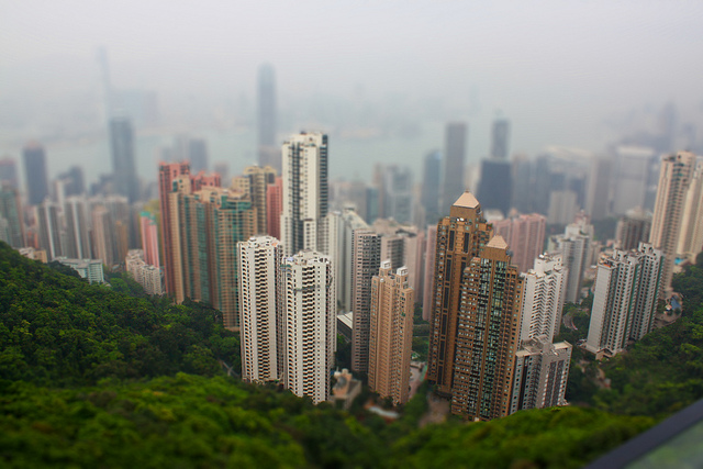 Hong Kong, Tilt and Shift Hong Kong, Tilt and Shift