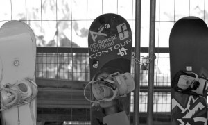 snowboards