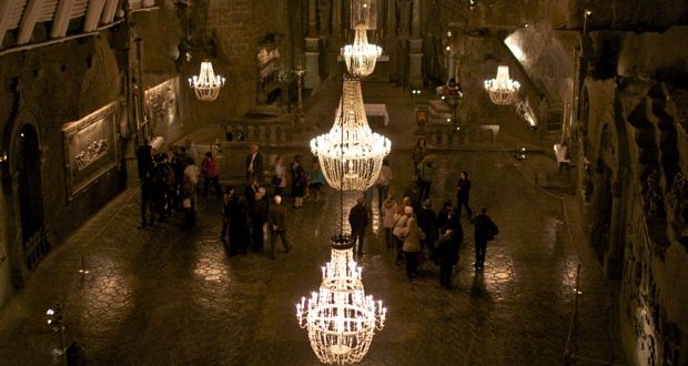 Chapel of St Kinga, Inside Wieliczka Salt Mine Chapel of St Kinga, Inside Wieliczka Salt Mine