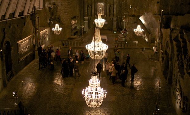 Chapel of St Kinga, Inside Wieliczka Salt Mine Chapel of St Kinga, Inside Wieliczka Salt Mine