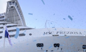 MSC Preziosa Flag Ceremony MSC Preziosa Flag Ceremony