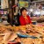 five day market trader with dried fish