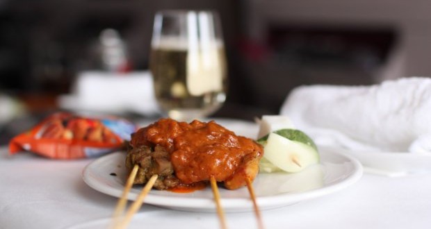 Malaysia Airlines Satay