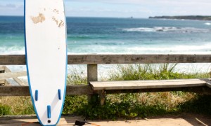 Surfing at Smiths Beach Surfing at Smiths Beach